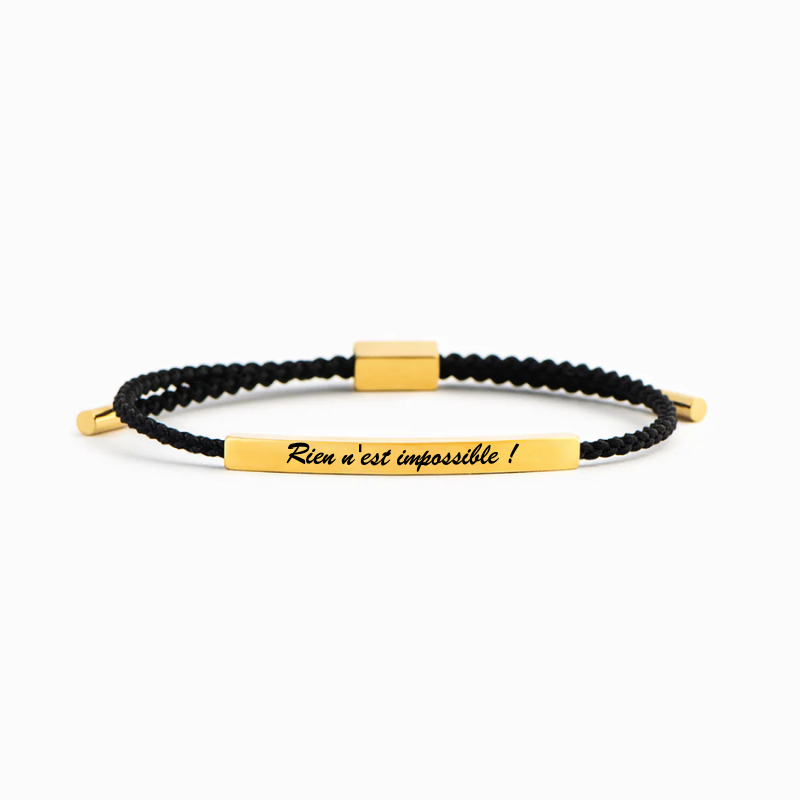 Bracelet Motivation - Rien n'est impossible !