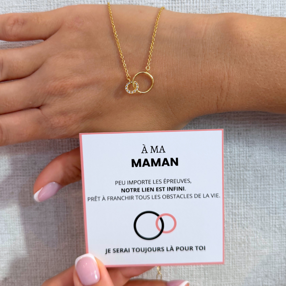 À Ma Maman - Collier Lien Infini