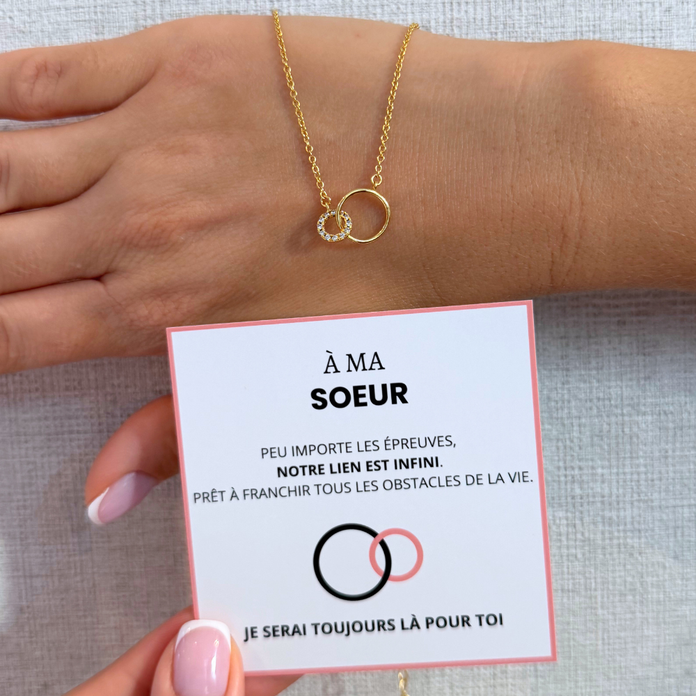 À Ma Soeur - Collier Lien Infini