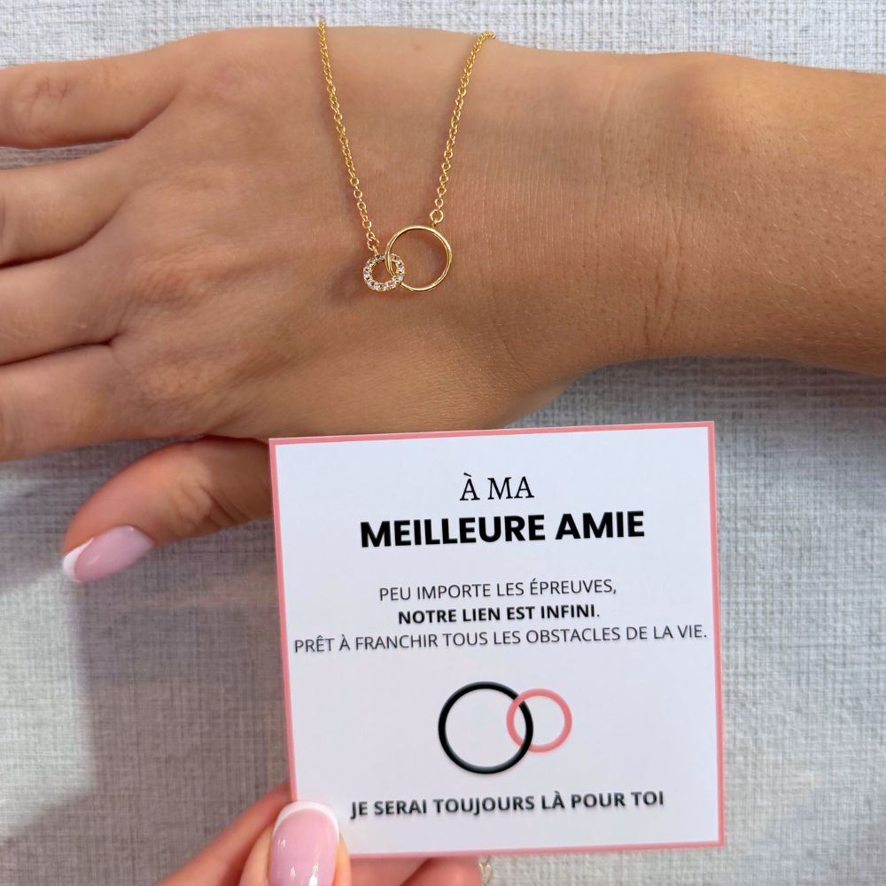 À Ma Meilleure Amie - Collier Lien Infini